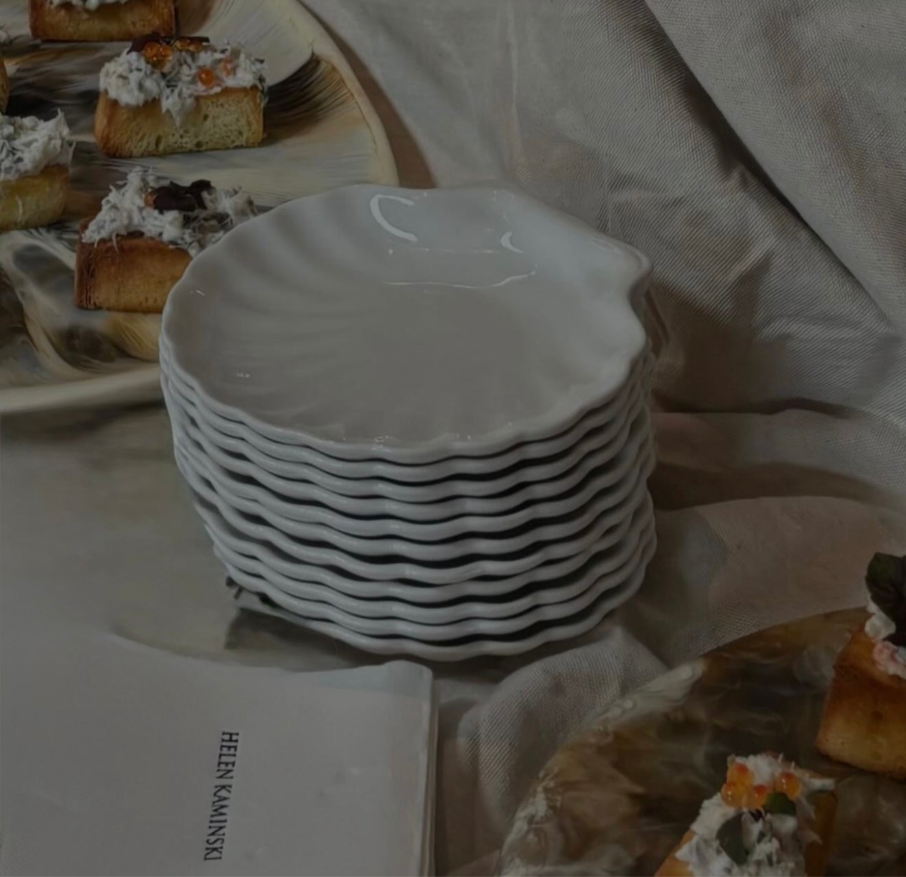 Sirenuse Shell Dinner Set of 6