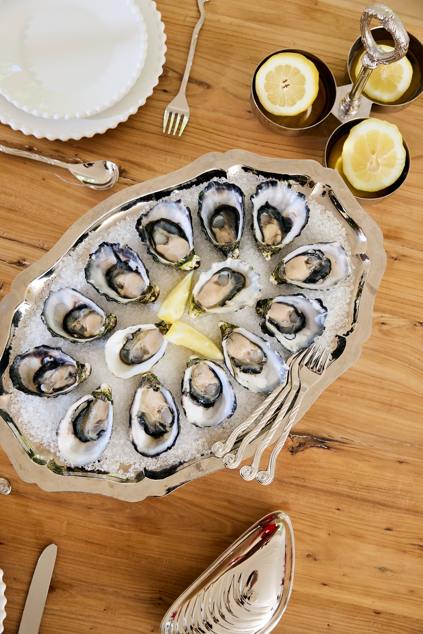 Balthazar Large Silver Serving Tray