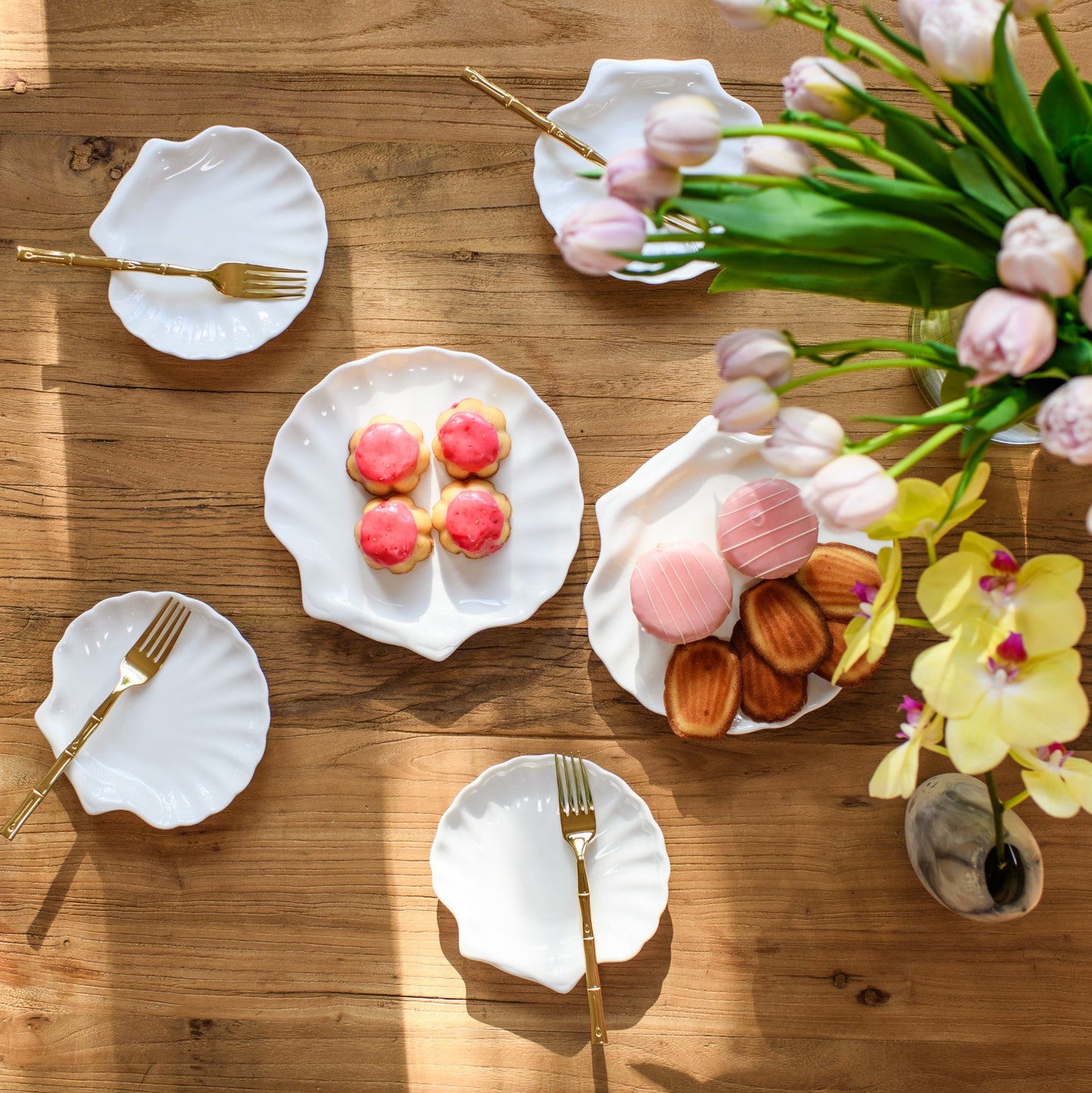 Sirenuse Shell Dinner Plate Set of 6
