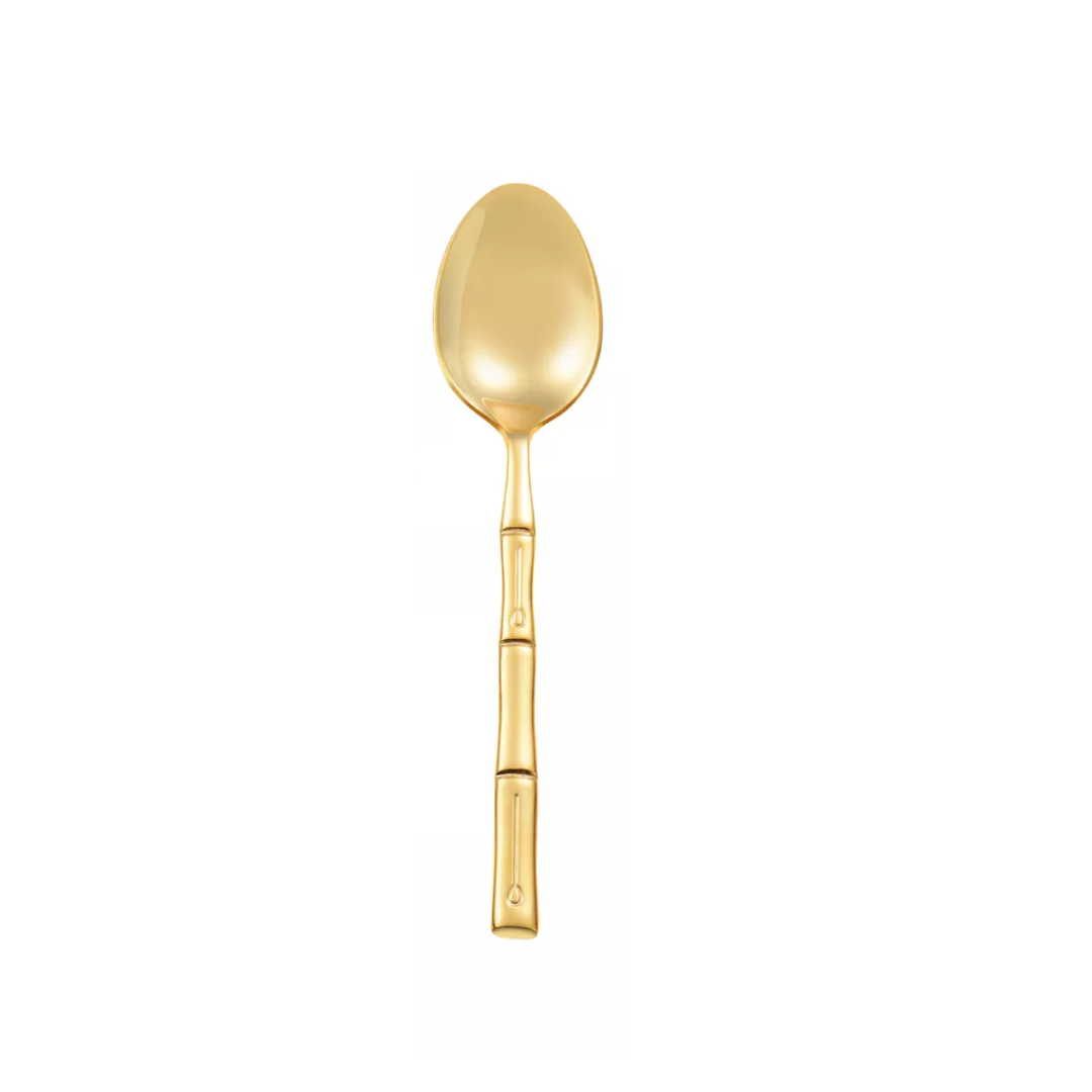 18 Piece Thin Bamboo Cutlery Set in Gold (Available Now) - LA CASA HOMEWARES