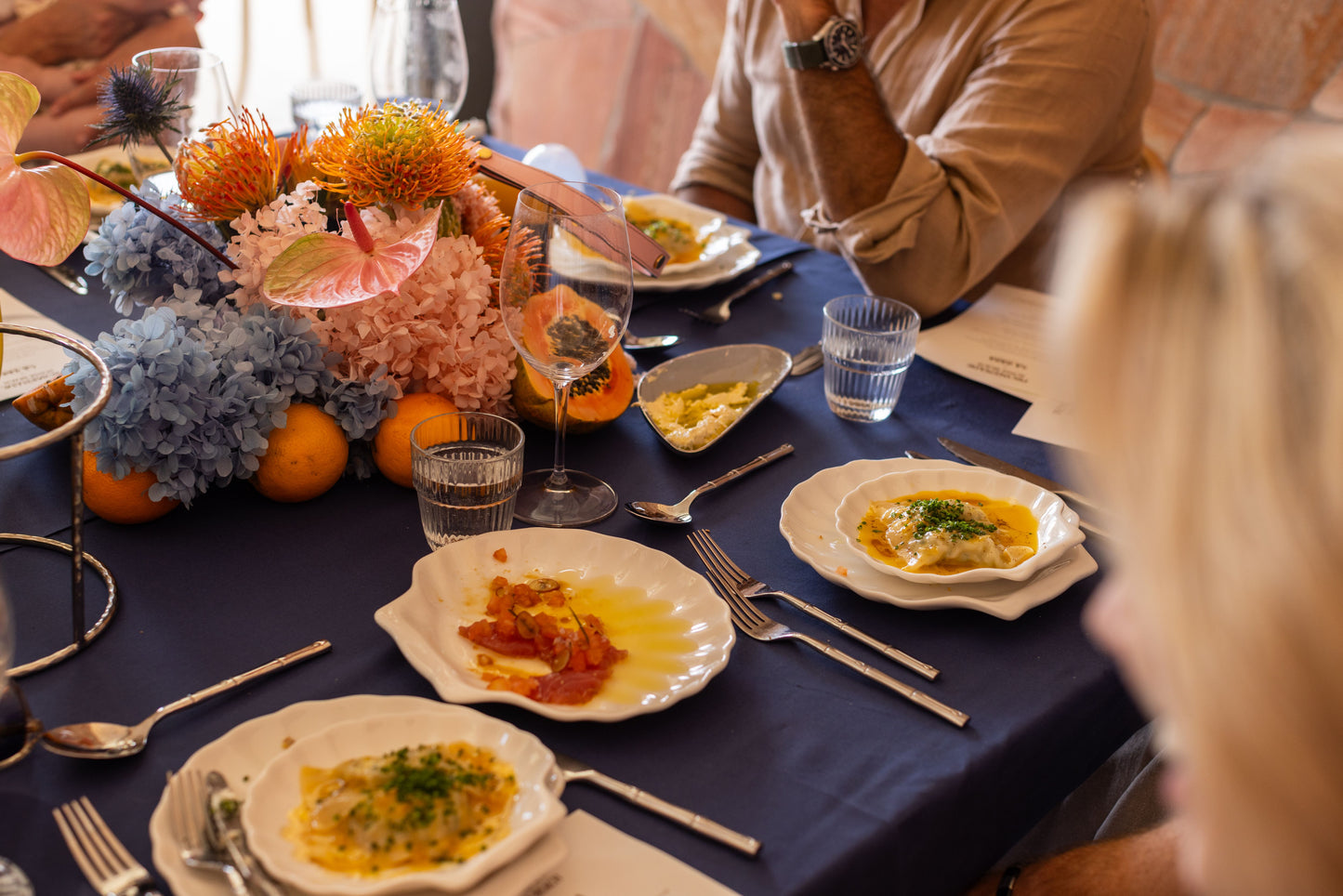 Sirenuse Shell Dinner Set