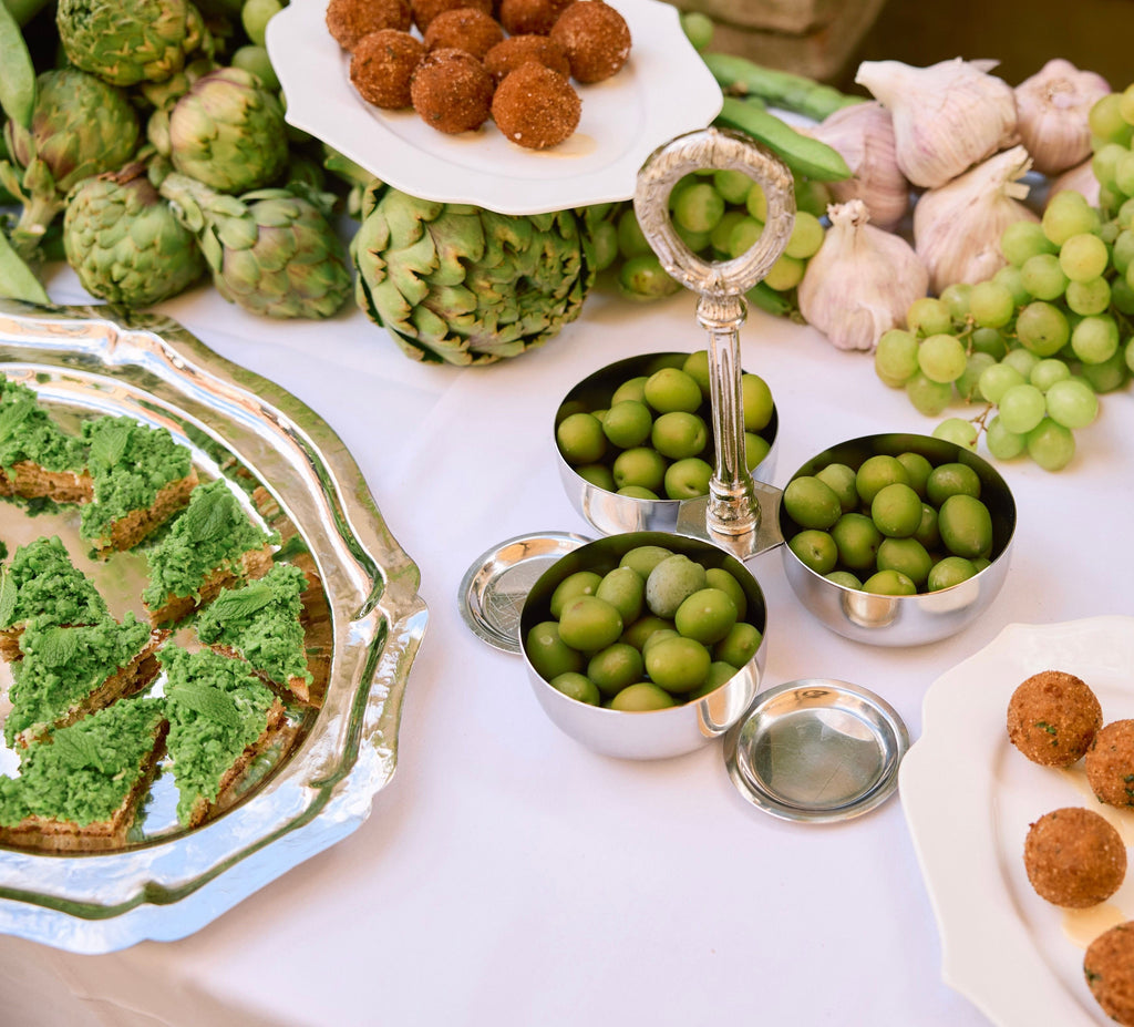 Balthazar Large Silver Serving Tray