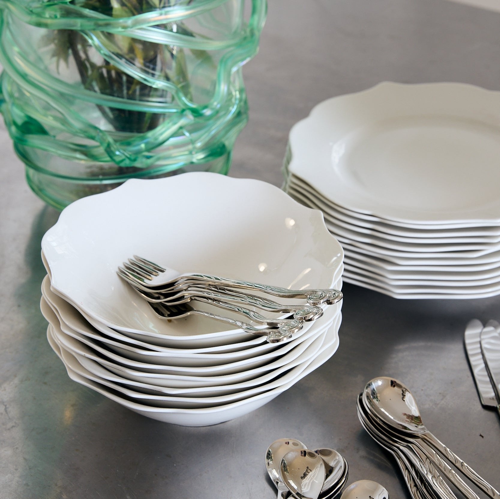 Balthazar Dessert Spoons Set of 6