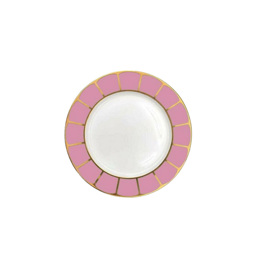 Sicily Bread Plate in Scopello Pink - LA CASA HOMEWARES