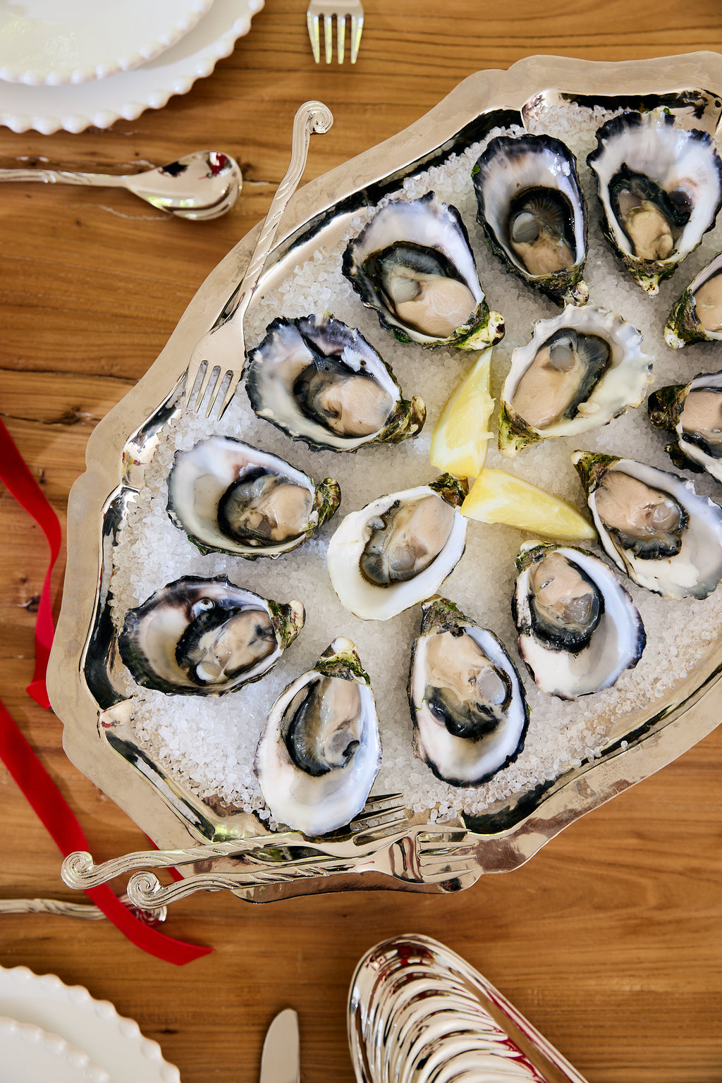 Balthazar Large Silver Serving Tray