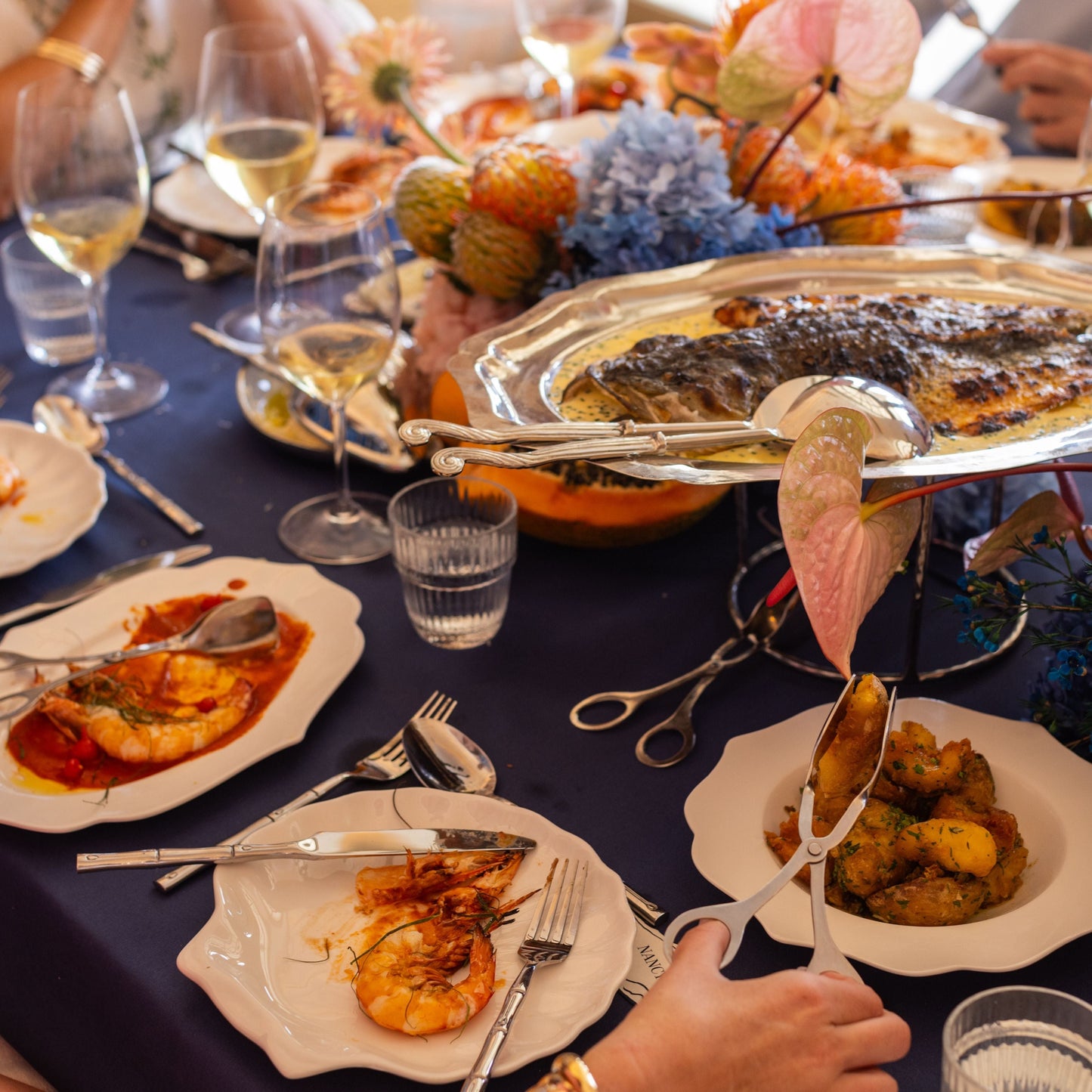 Sirenuse Shell Dinner Set