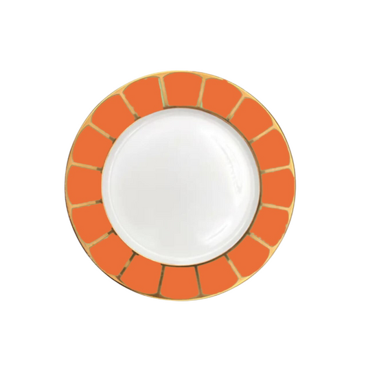 Sicily Dinner Plate in Blood Orange