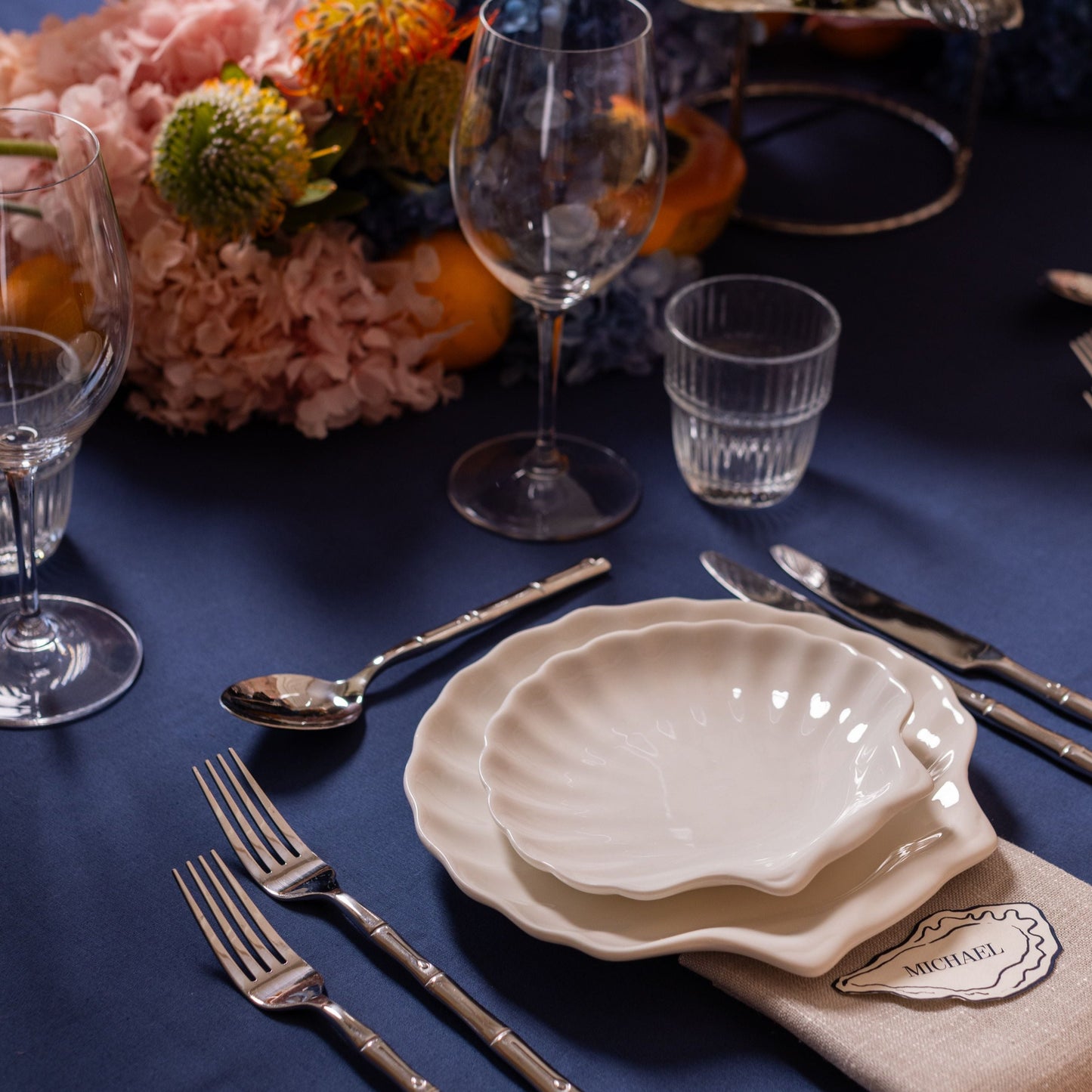 Sirenuse Shell Dinner Set