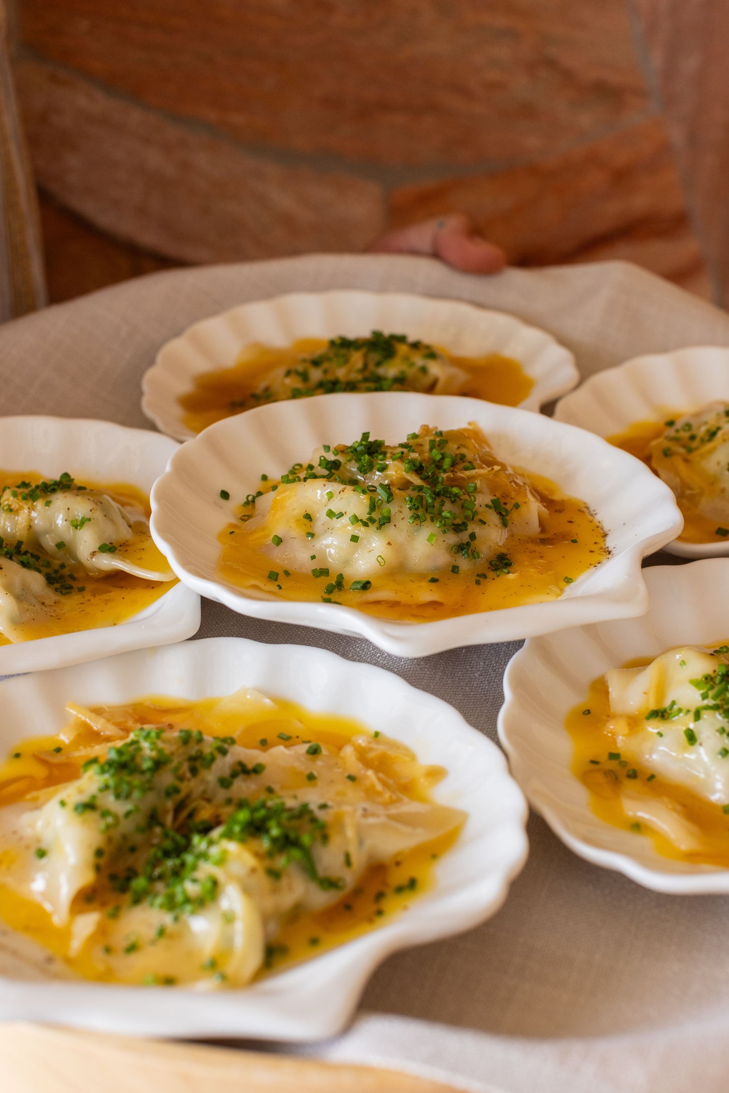 Sirenuse Shell Dinner Set