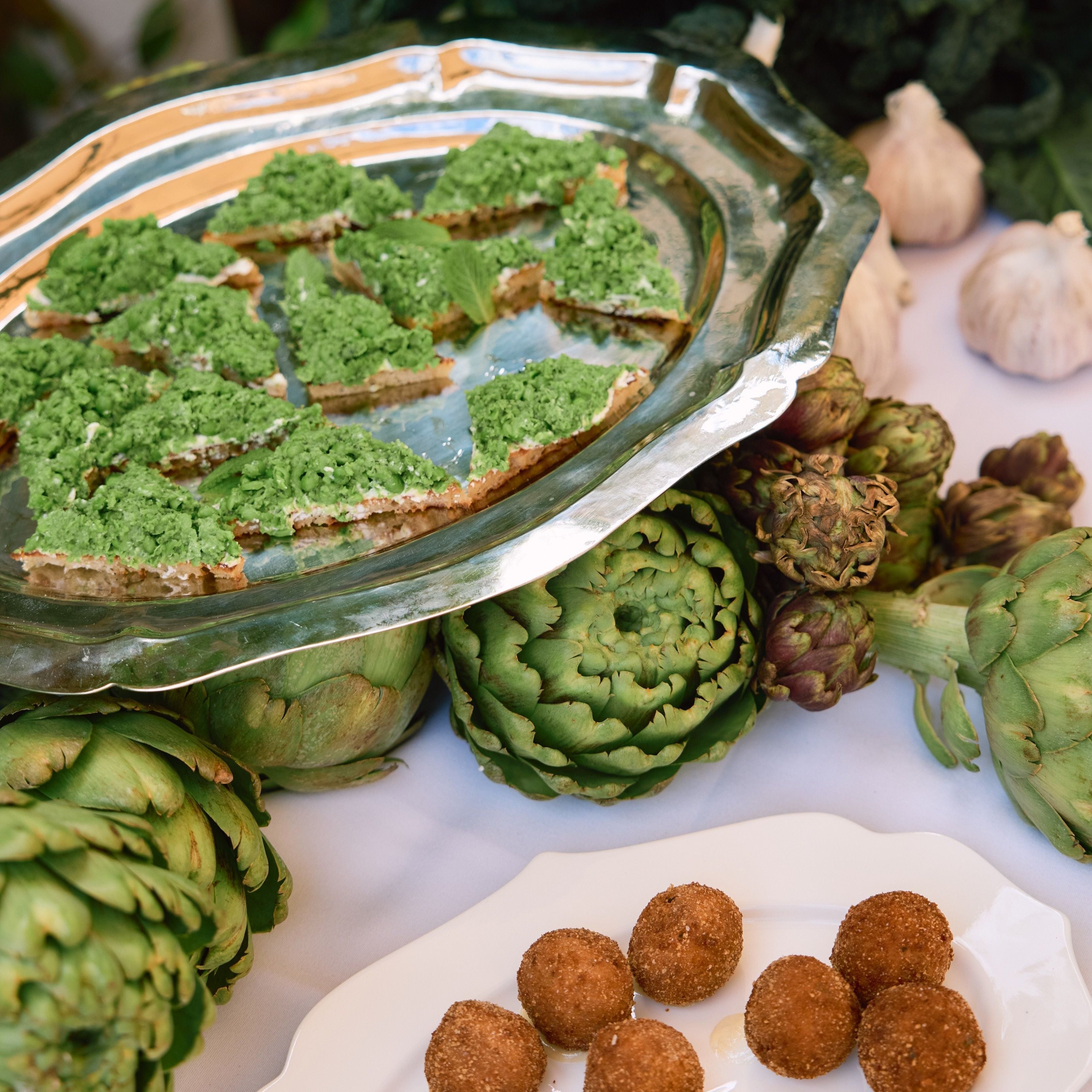 Balthazar Large Silver Serving Tray