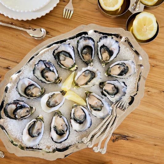 Balthazar Large Silver Serving Tray