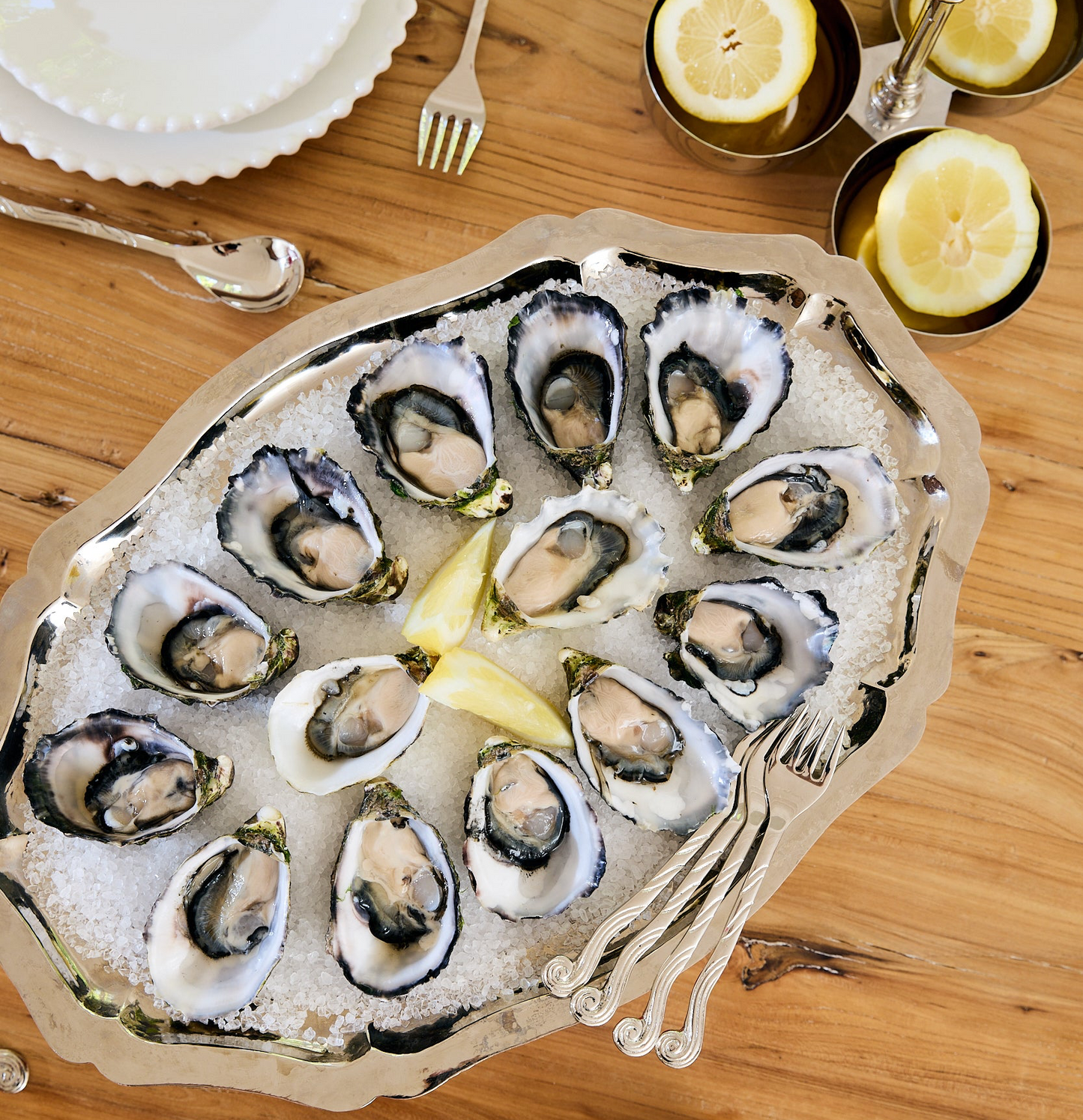 Balthazar Large Silver Serving Tray