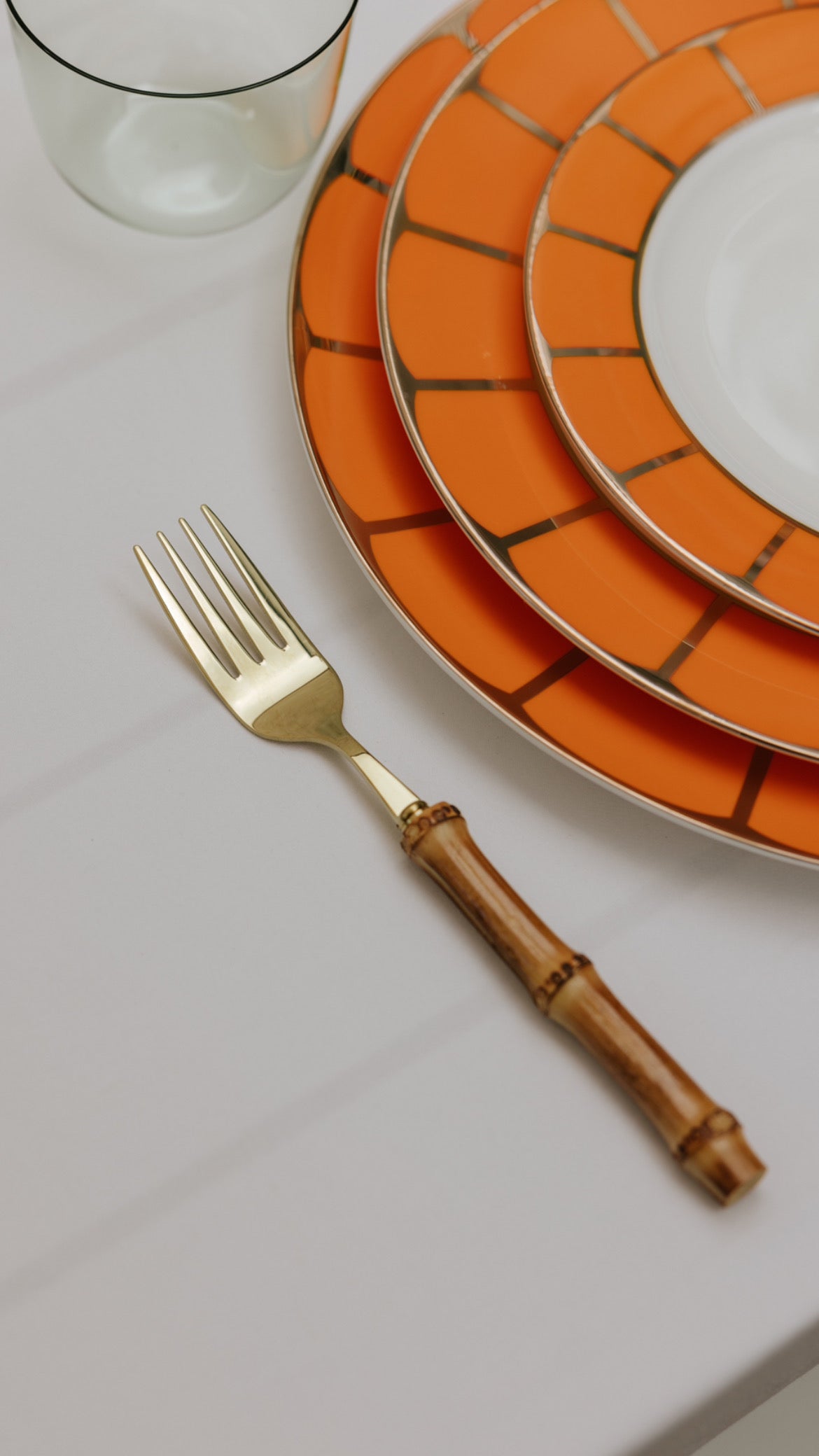 Sicily 2 Piece Dinner Set in Blood Orange