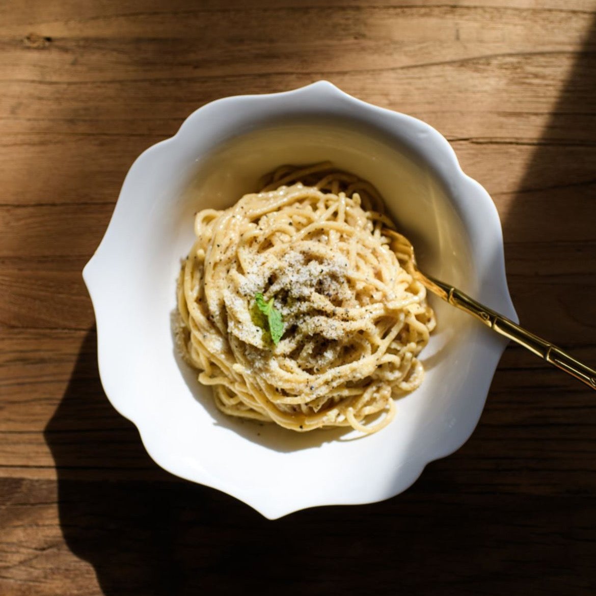 Thin Bamboo Cutlery Set in Gold on Pre-Order