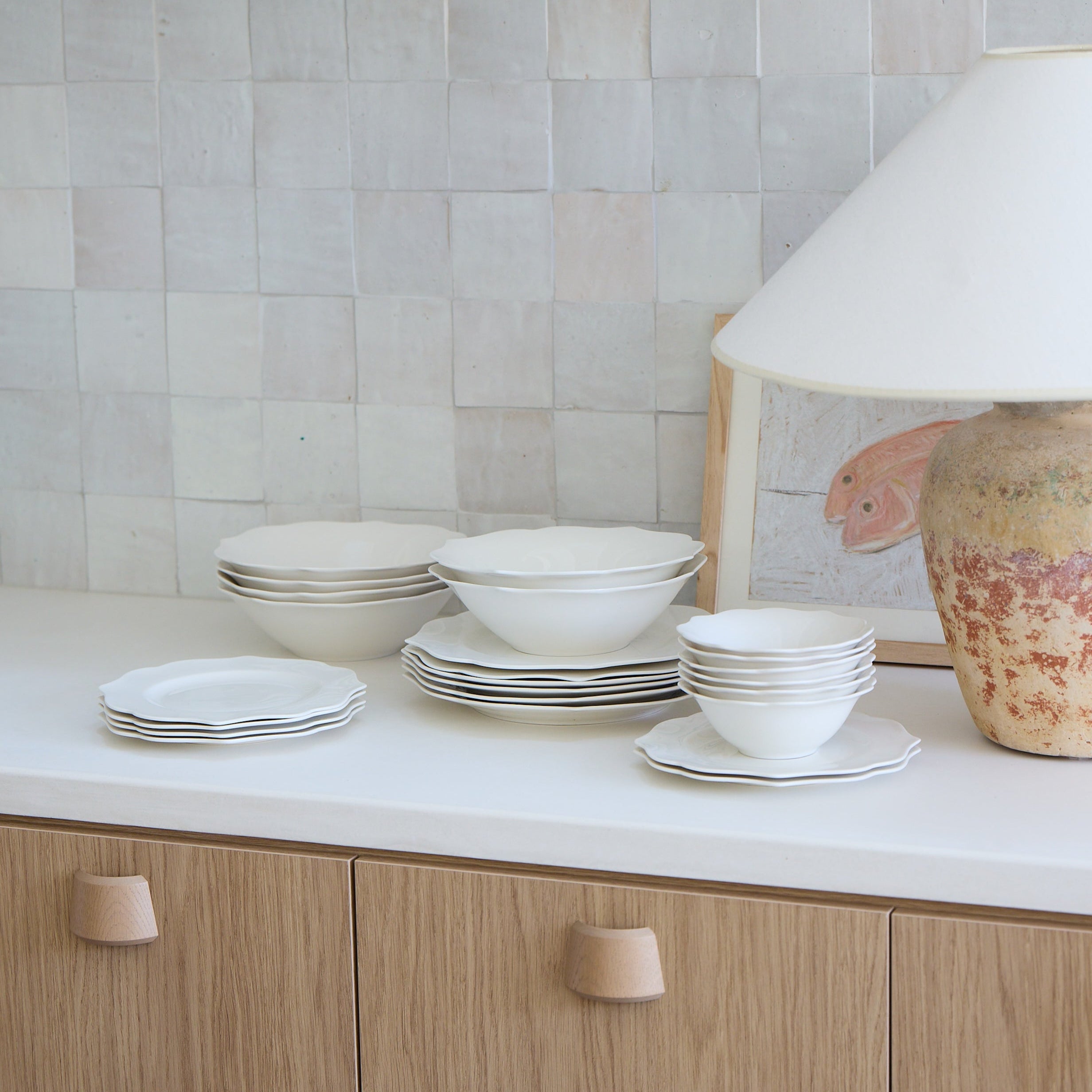 Visconti Complete Set of Bowls (18 Pieces)