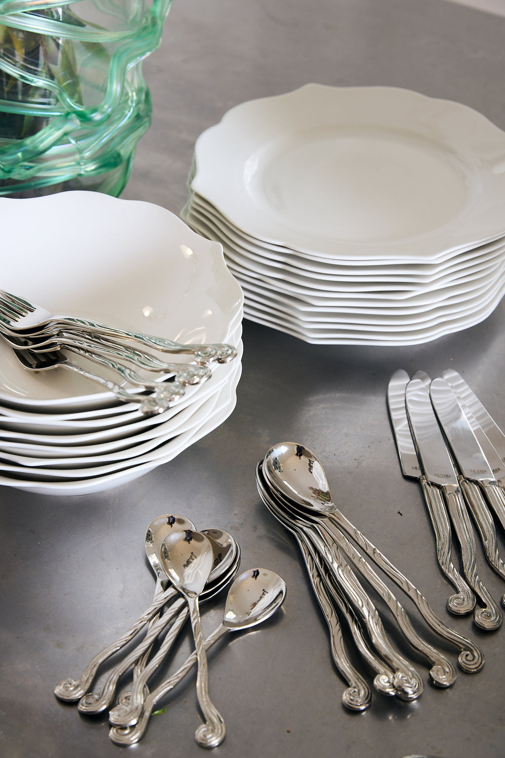 Balthazar Dessert Spoons Set of 6