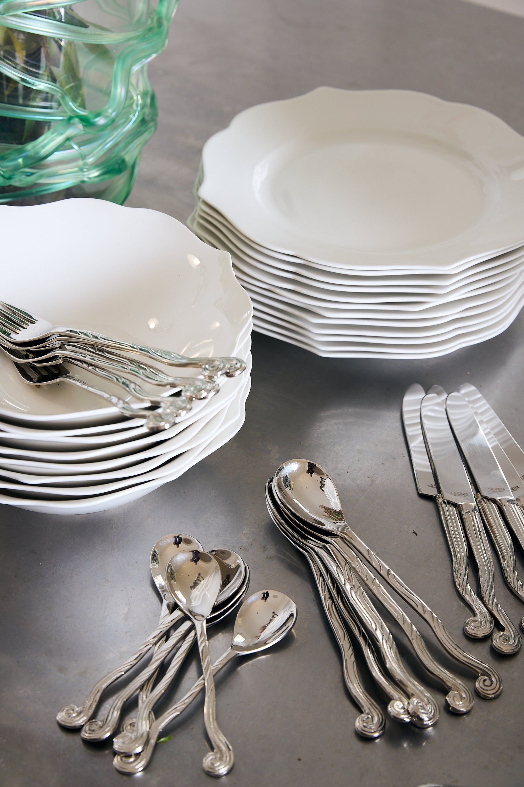 Balthazar Dessert Spoons Set of 6