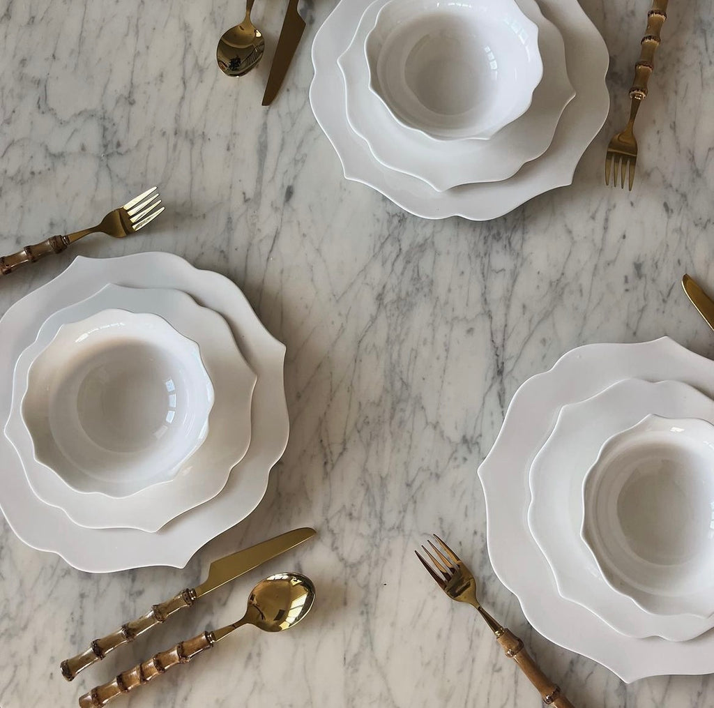 Visconti Complete Dinner Set for 6 (On Pre-Order) - LA CASA HOMEWARES