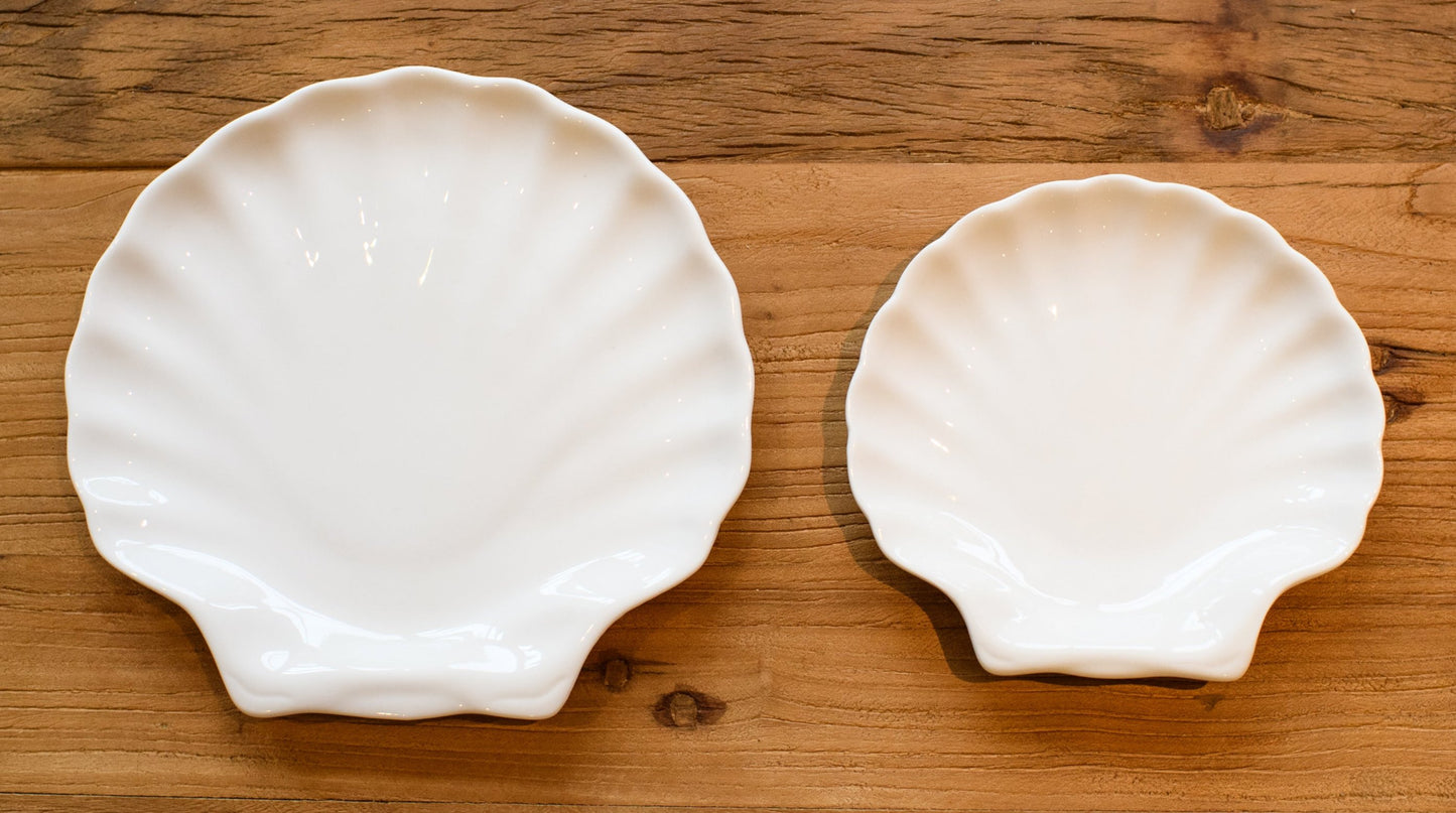 Sirenuse Shell Dinner Plate- Available Now!