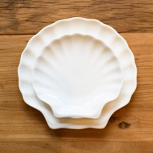 Sirenuse Shell Dinner Plate- Available Now!