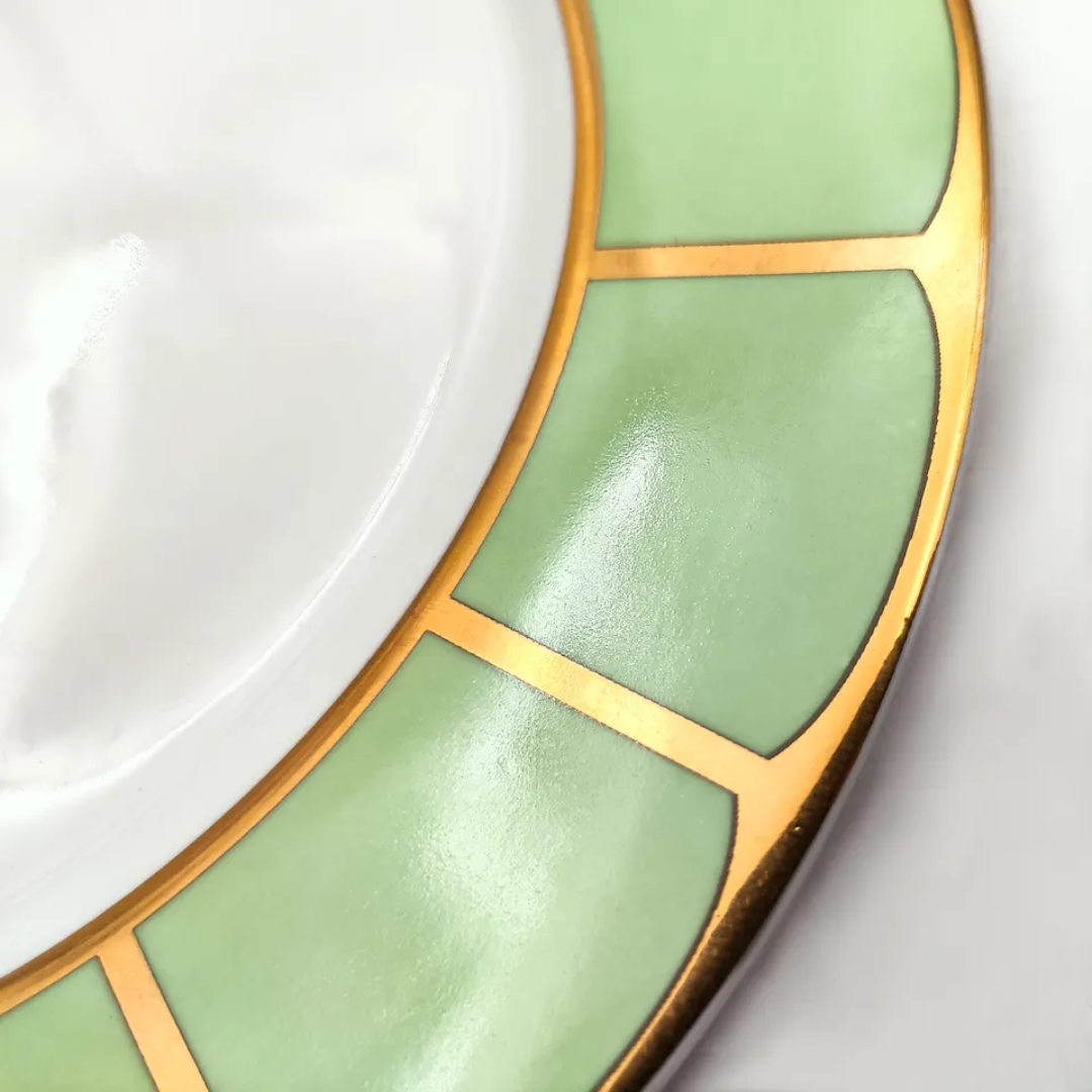 3 Piece Sicily Dinner Set in Pistachio Green (Pre-Order) - LA CASA HOMEWARES