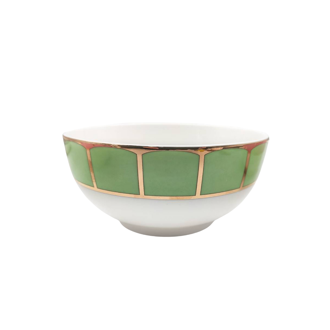 Sicily Dinner Bowl in Pistachio Green - LA CASA HOMEWARES