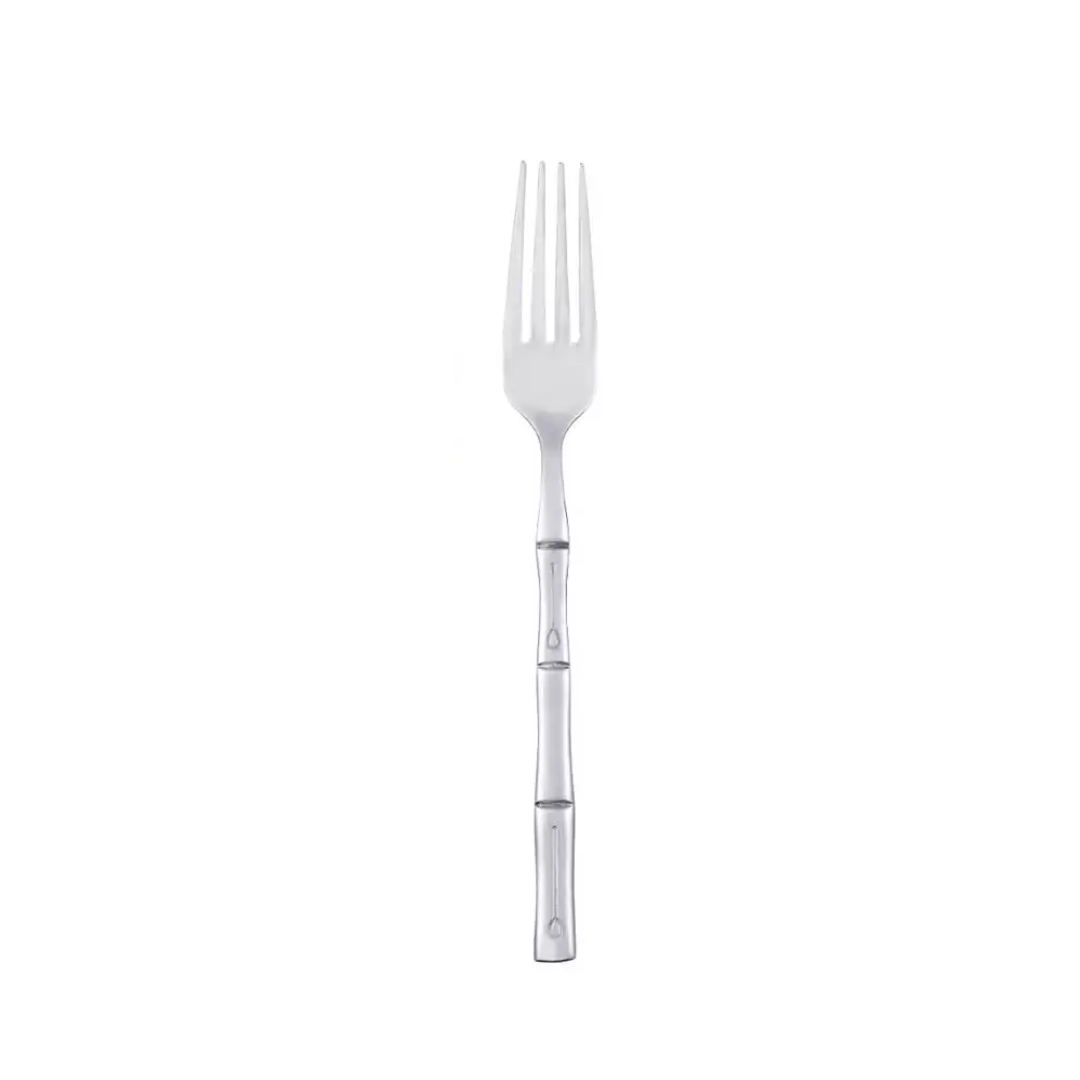 18 Piece Thin Bamboo Cutlery Set in Silver (Available Now) - LA CASA HOMEWARES