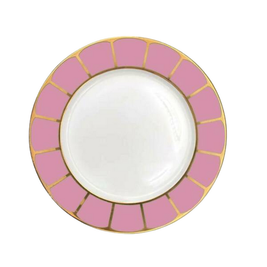 Sicily Large Dinner Plate in Scopello Pink (Pre-Order) - LA CASA HOMEWARES