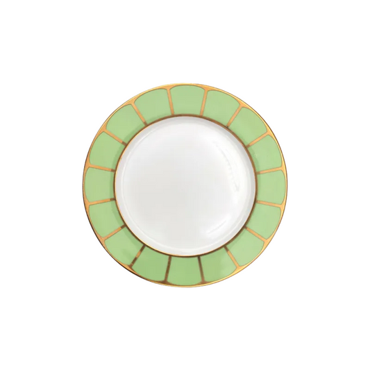 Sicily Bread Plate in Pistachio Green (Pre-Order) - LA CASA HOMEWARES