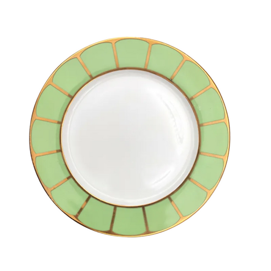 Sicily Large Dinner Plate in Pistachio Green (Pre-Order) - LA CASA HOMEWARES