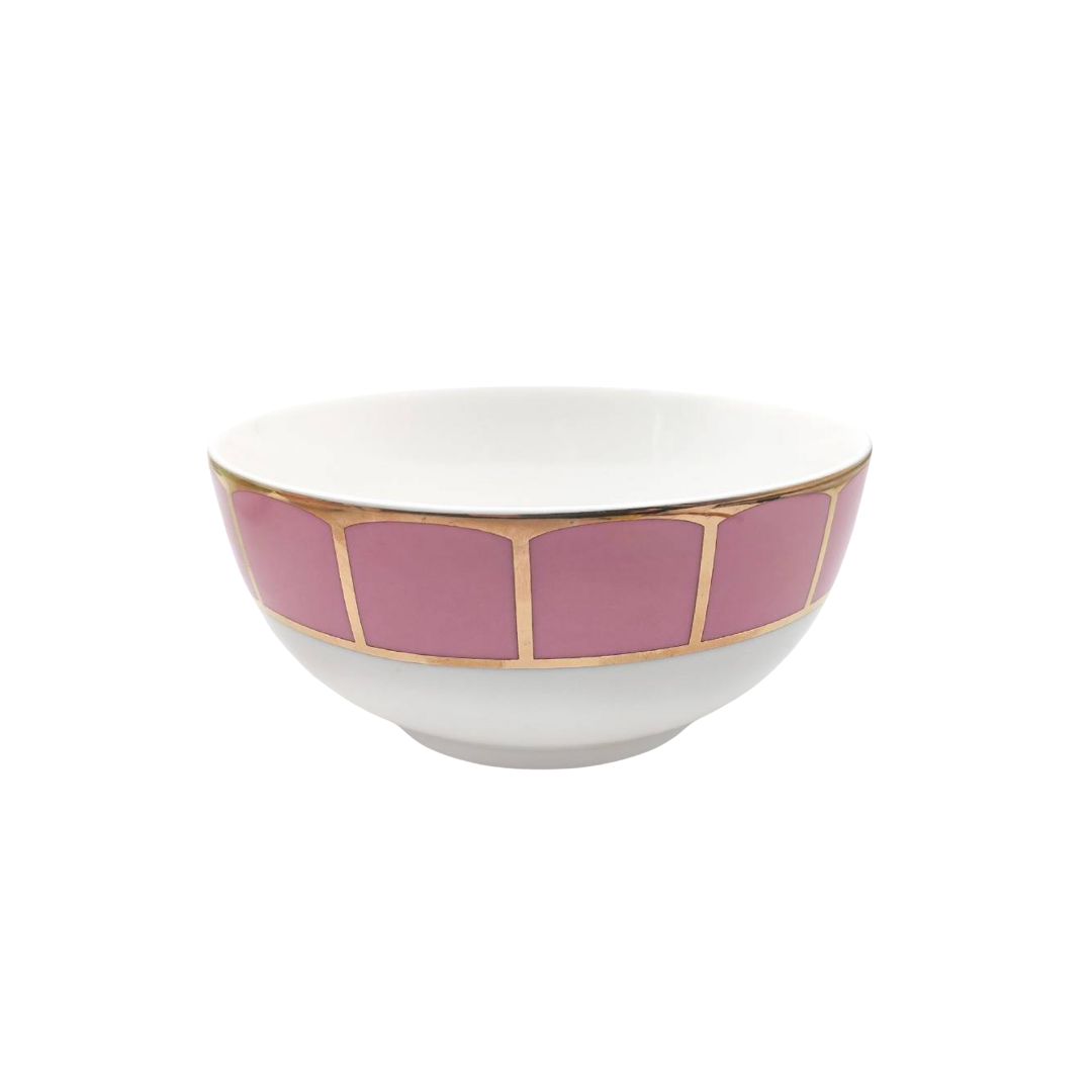 Sicily Dinner Bowl in Scopello Pink - LA CASA HOMEWARES