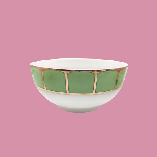 Sicily Dinner Bowl in Pistachio Green - LA CASA HOMEWARES