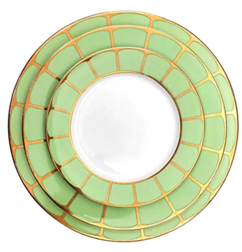 Sicily Dinner Set in Pistachio Green (Set of 6) - LA CASA HOMEWARES